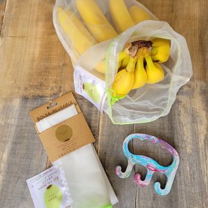 Pack 5 bolsas RPET 30 X 40 + Manilla.